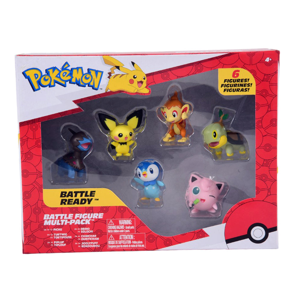 PKW3061 POKEMON BATTLE FIGURE 6PC
