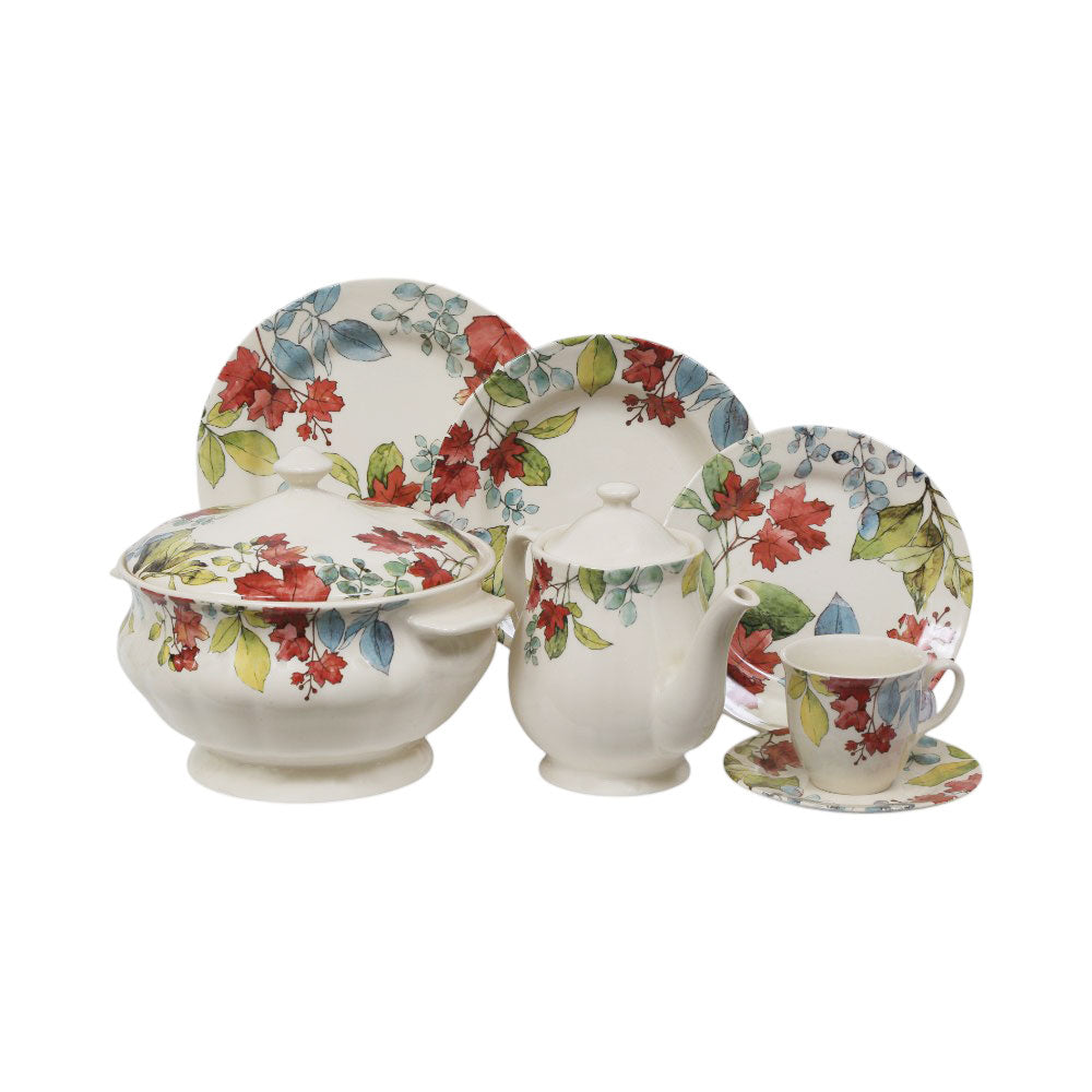 DINNER SET 85PC CLAYTON 2113FA