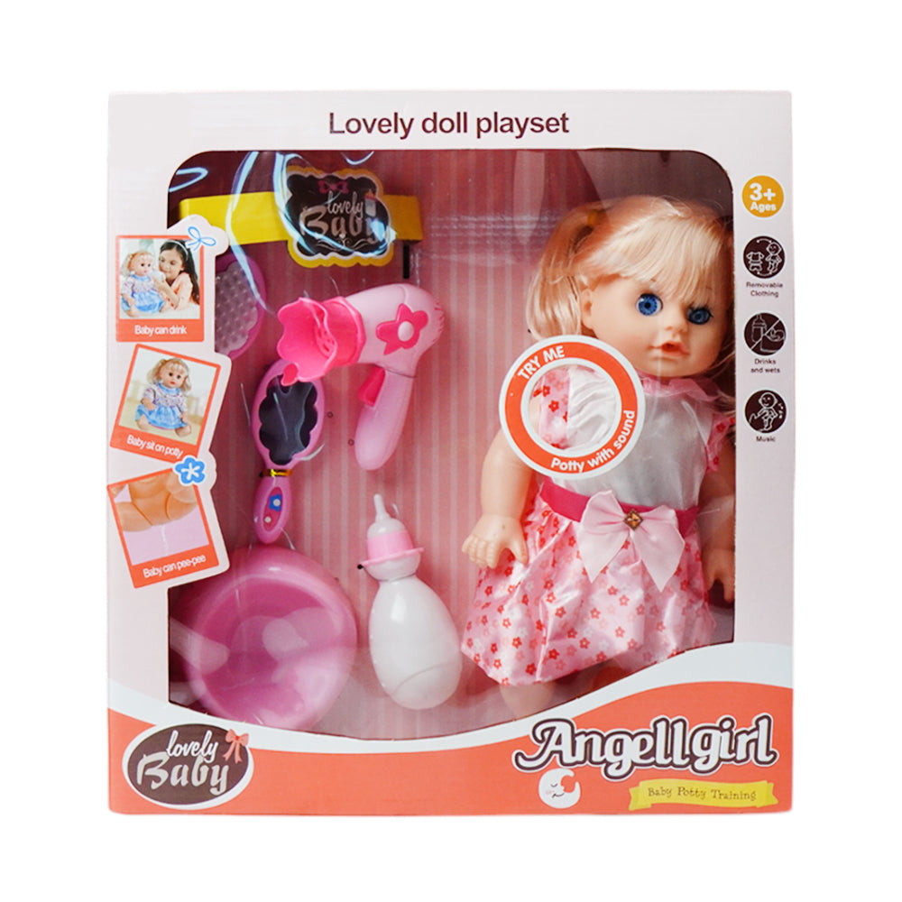 FX6804 14 INCH DOLL SET ASST