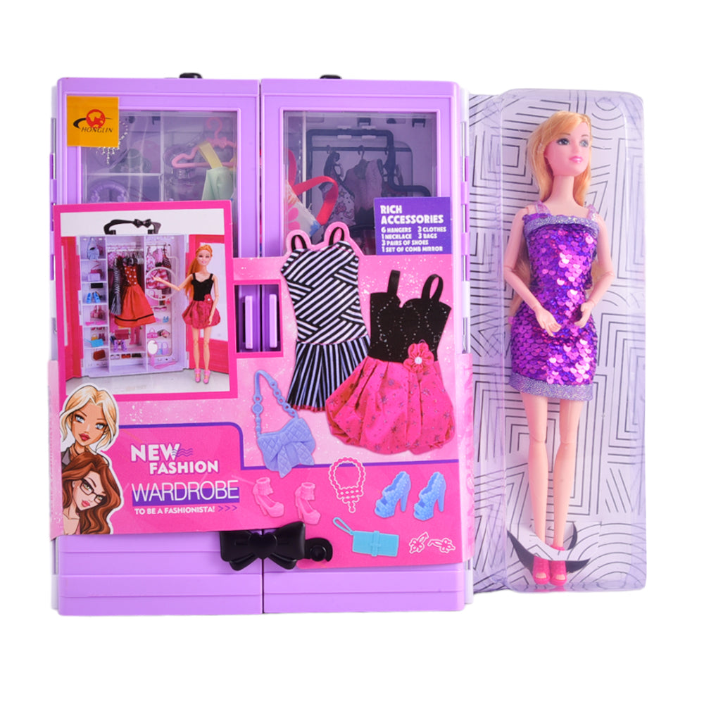 HP2201/2206 NEW FASHION DOLL WITH WARDROBE D