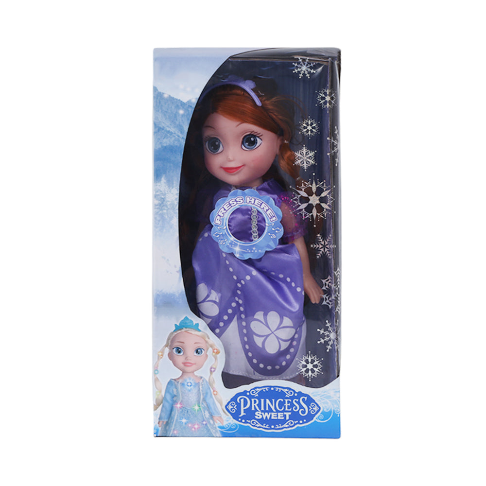 L-84-8 ANNA MUSICAL DOLL 14INCH