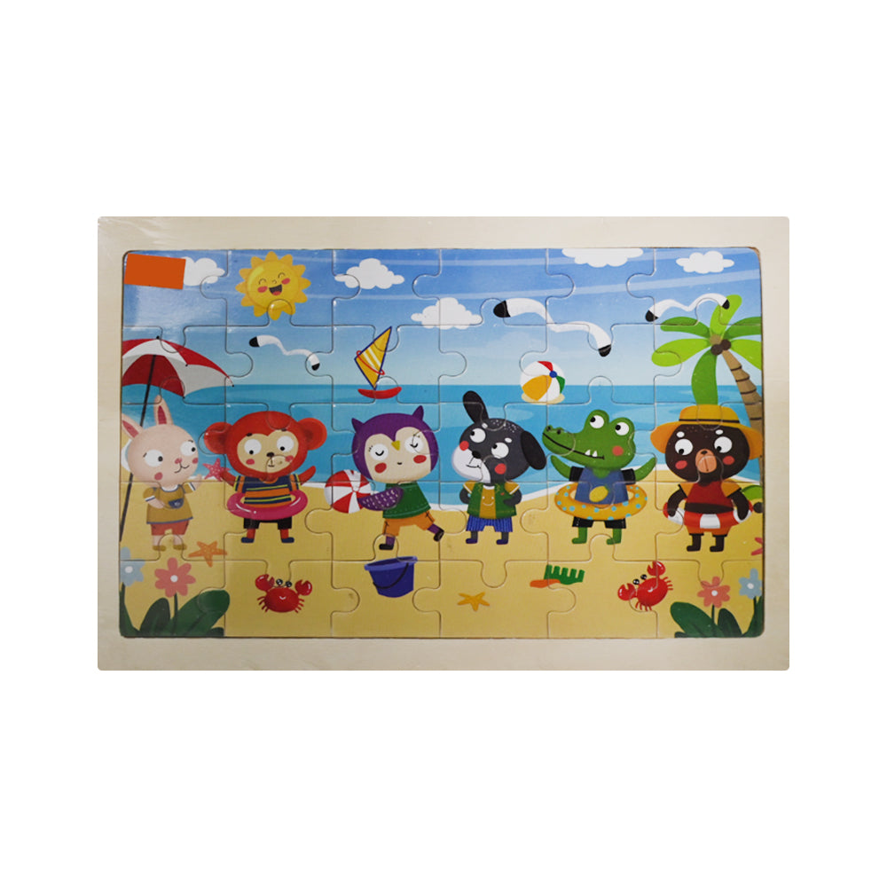 SSS1946 WOODEN PUZZLE CARTOON