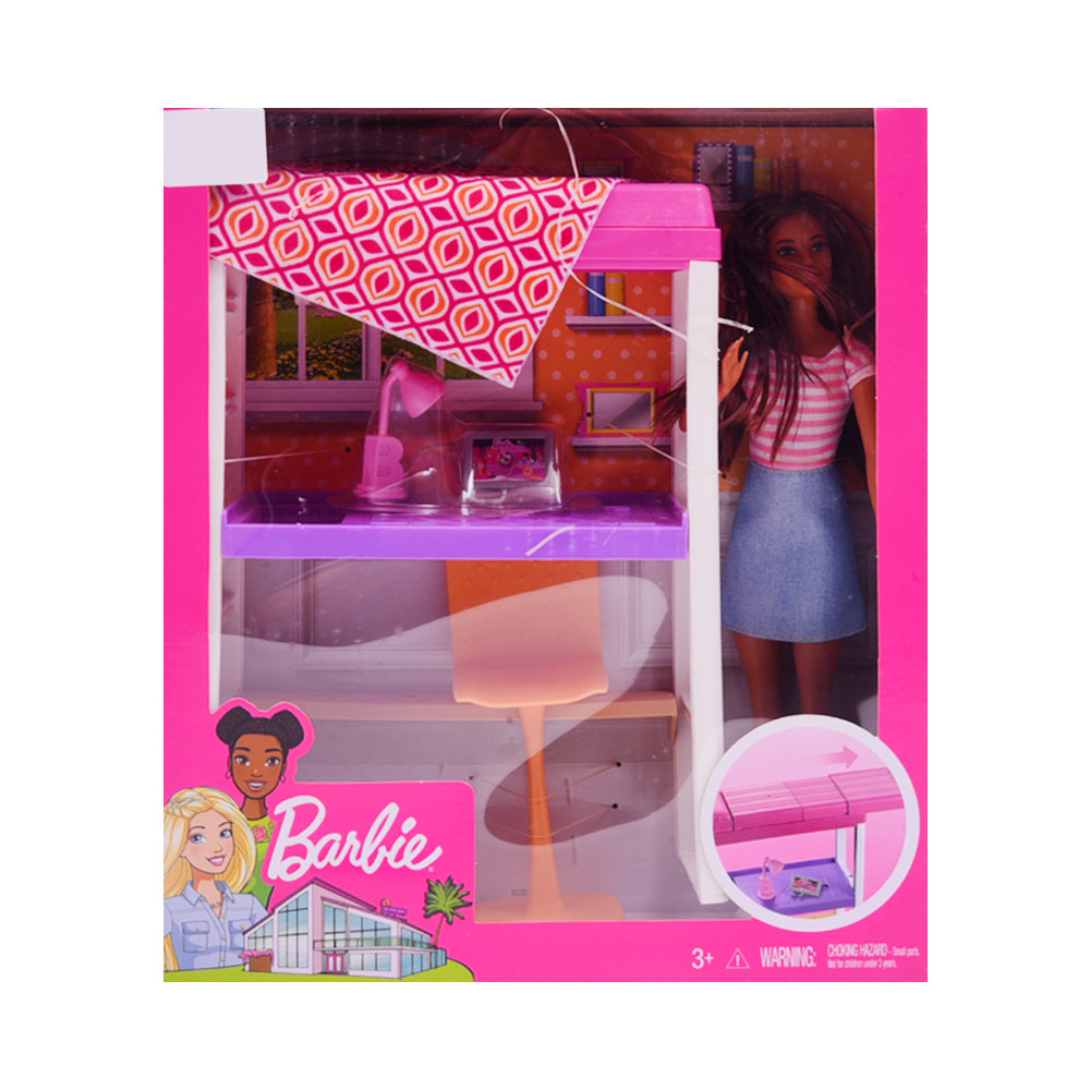 FXG52 BARBIE EASTER CANDLE LOFT BED PLAYSET A.I
