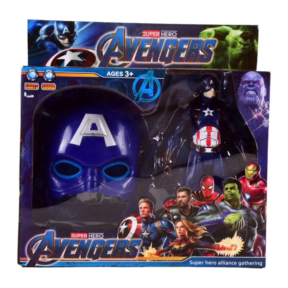 89003 SUPER HERO AVENGER FIGURE WITH MASK A.I