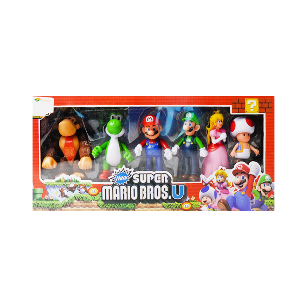 FP-33102 SUPER MARIO 6PC FIGURE A.I