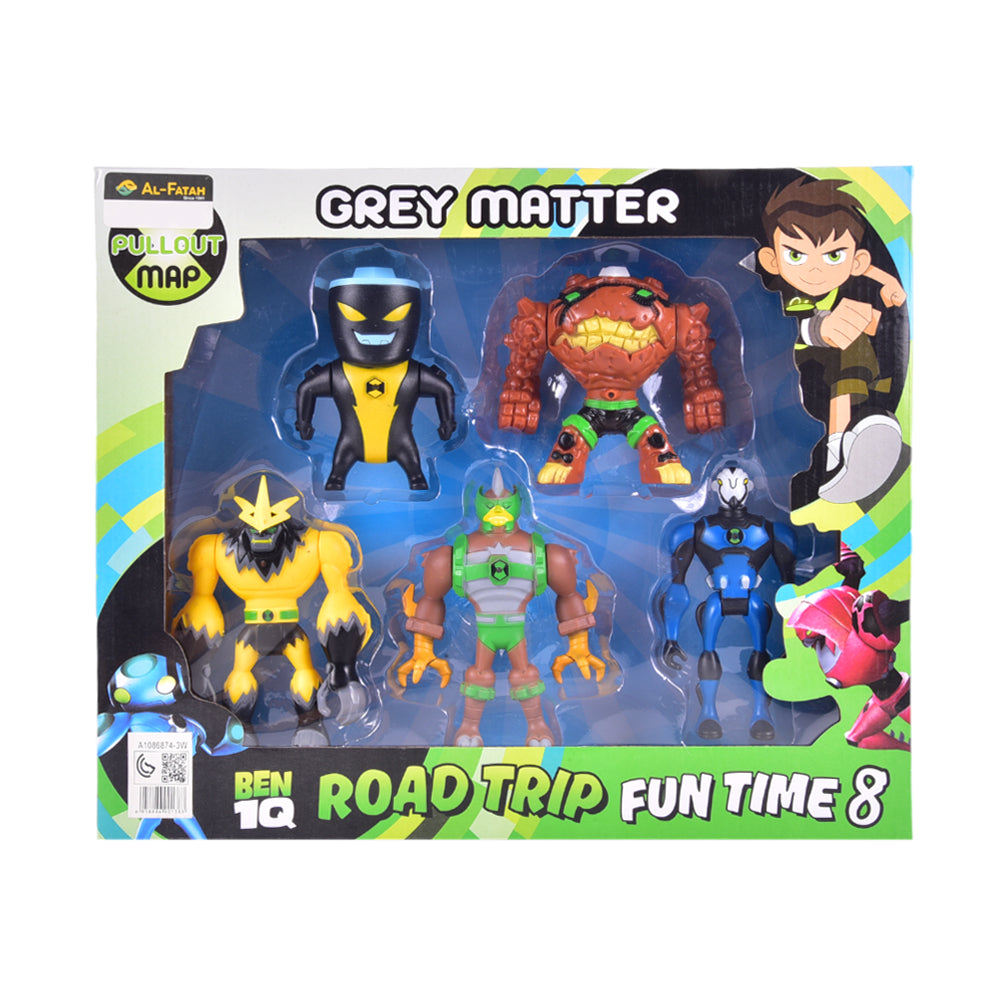 0854A-8 BEN 10 FIGURES 5PC D