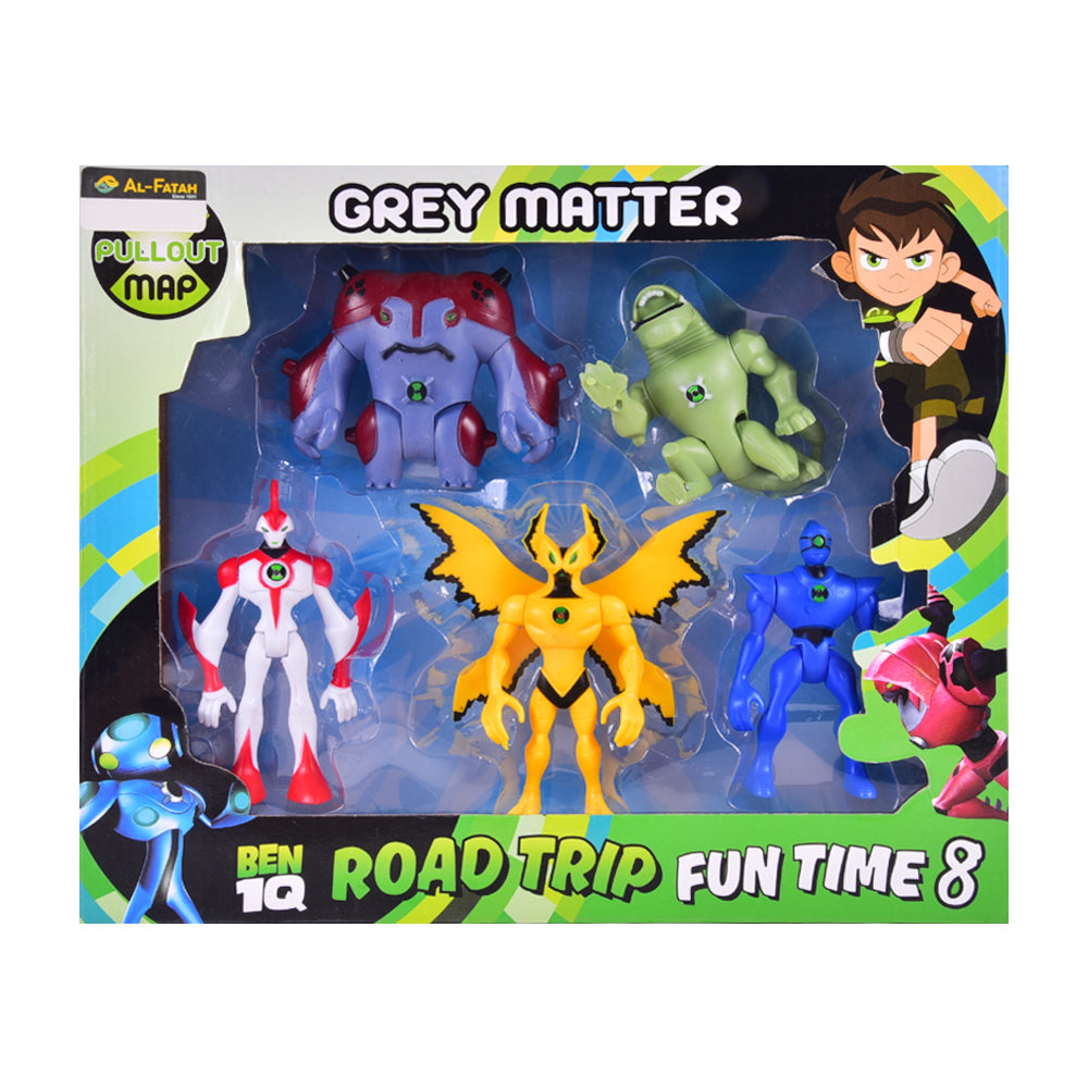 0854A-3 BEN 10 FIGURES 5PC D