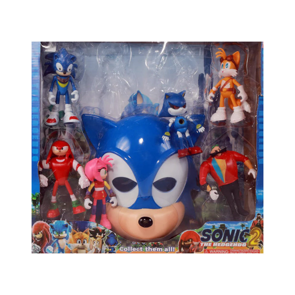 20793 SONIC FIGURE 6PC WITH MASK ID