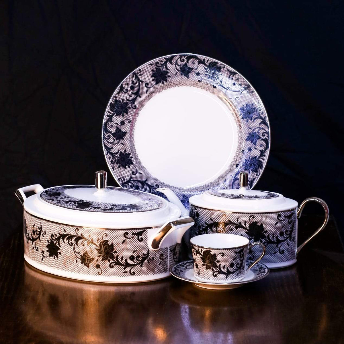 DINNER SET NORITAKE 98PC 4917 A+B