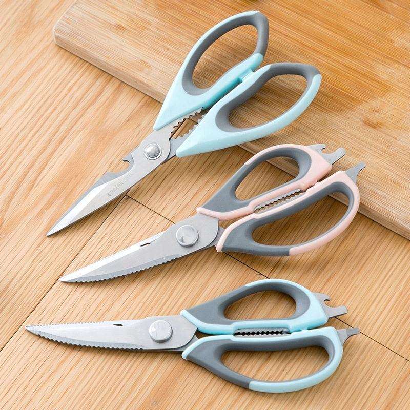 Magnetic Kitchen Bone Scissors with Stand – Heavy-Duty Multipurpose Food Shears