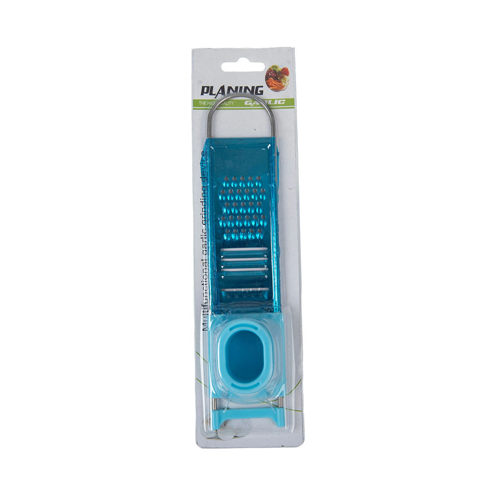 Manual Garlic Grater with Finger-Protection Holder