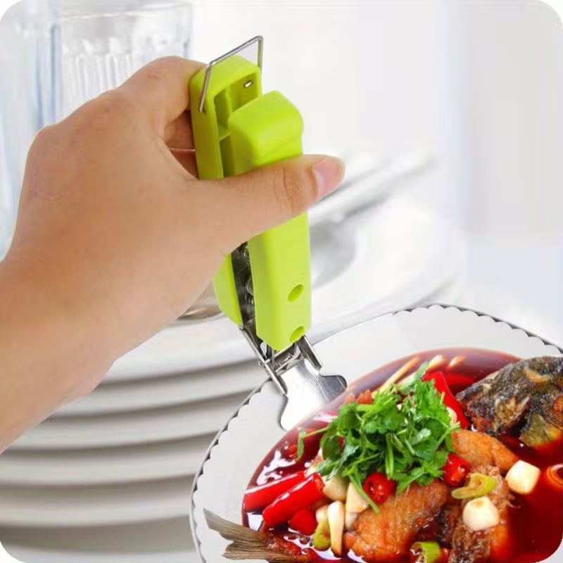 Stainless Steel Bowl & Plate Clip Holder