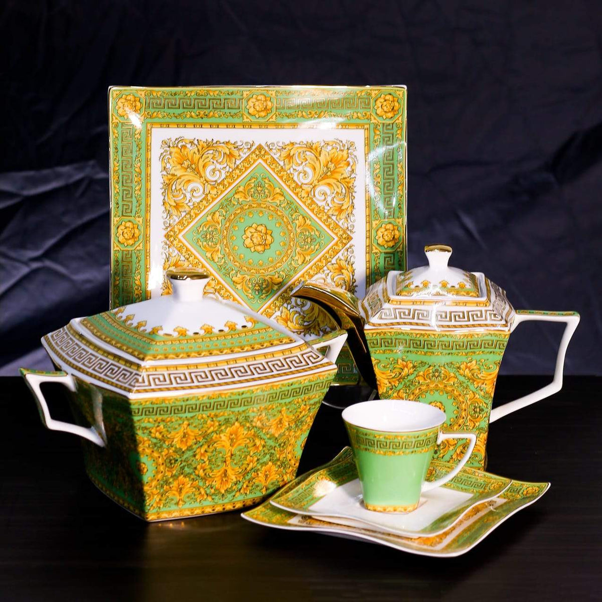DINNER SET ROYAL BISTRO 100PC 100-FX-673L BASIC