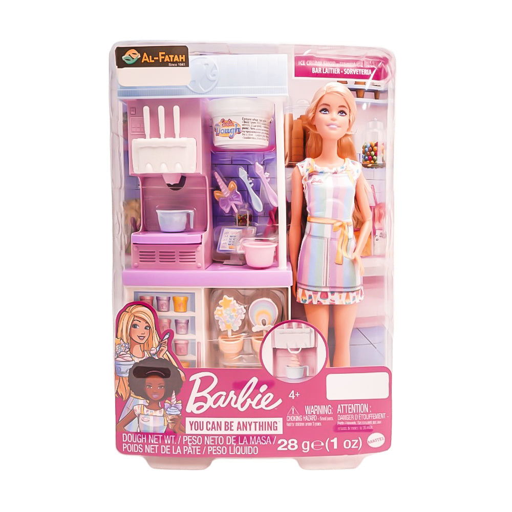 Hcn46 Brb Ice Cream Shop Playset