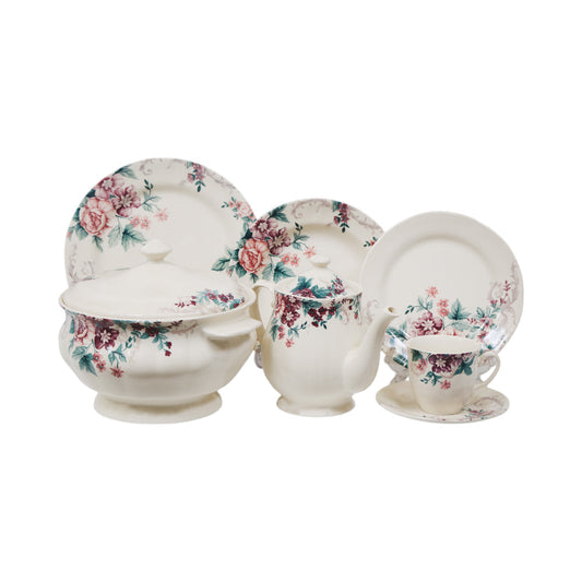 DINNER SET 85PC CLAYTON 1501FS