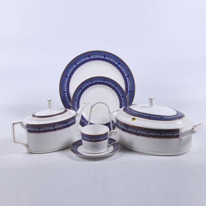 DINNER SET BONE CHINA 85PC AA11 BASIC