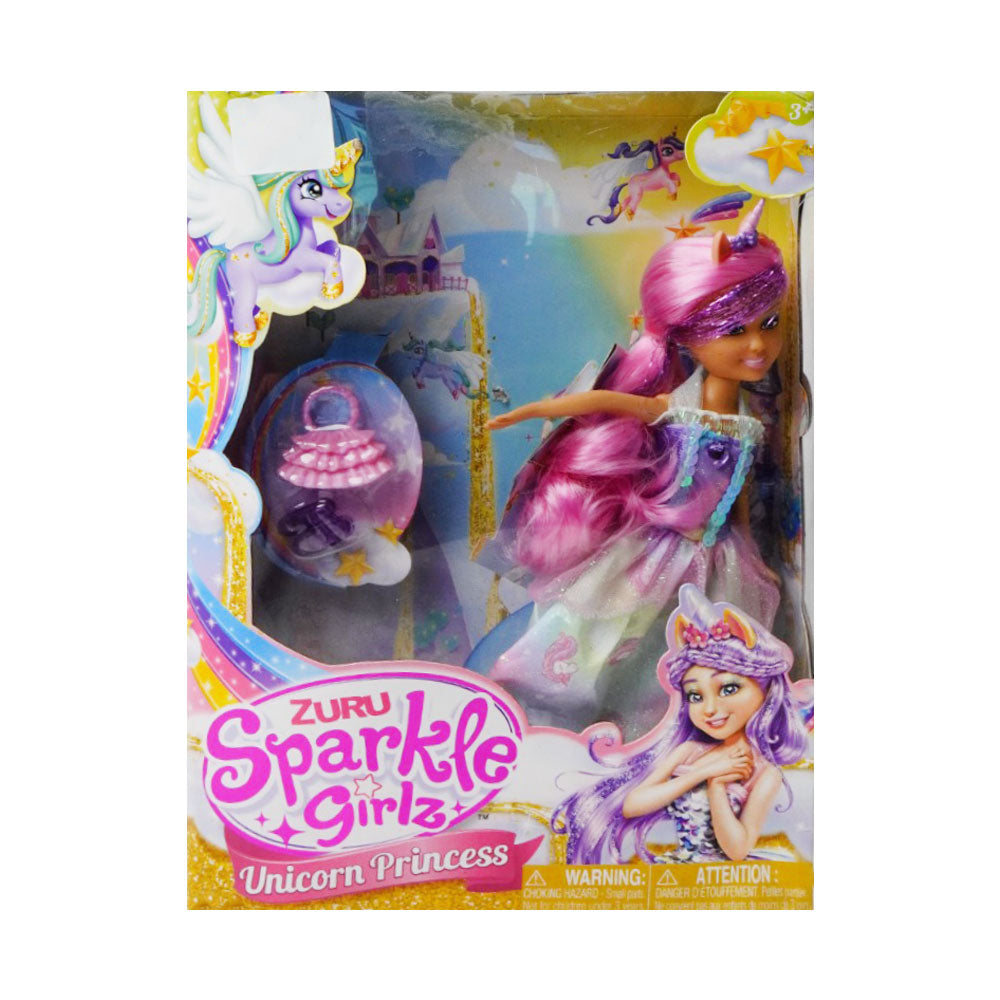 10093 ZURU SPARKLE UNICORN PRINCESS DOLL (3+ YEAR) AKDM