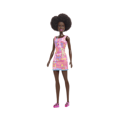 GBK92 GRB FLOWER DRESS BLACK DOLL HGM58