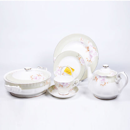 DINNER SET BONE CHINA 85PC AAYS03