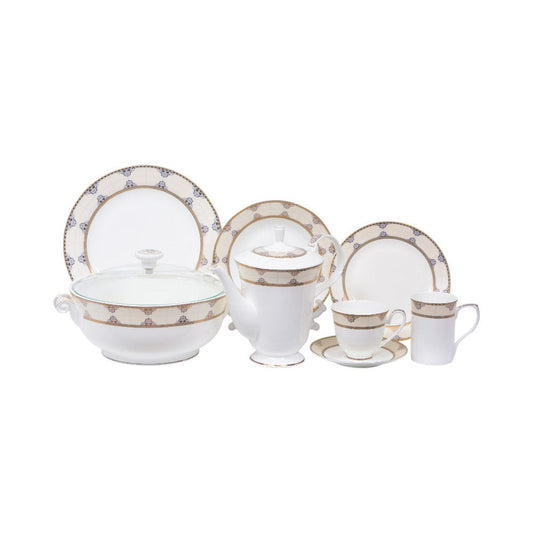 DINNER SET JOHNWOOD 71PC B19CA02G