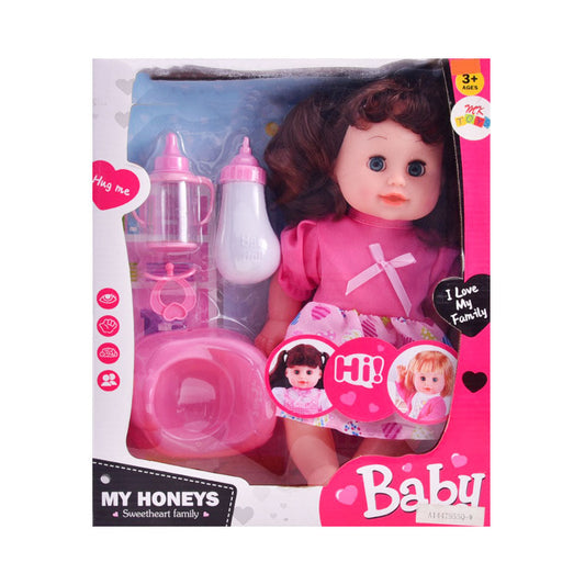 58490 BABY DOLL WITH ACC B/O (3+ YEAR)