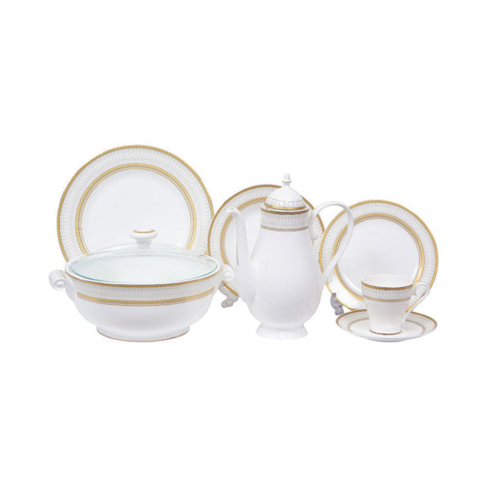 DINNER SET JOHNWOOD 87PC A21F04G
