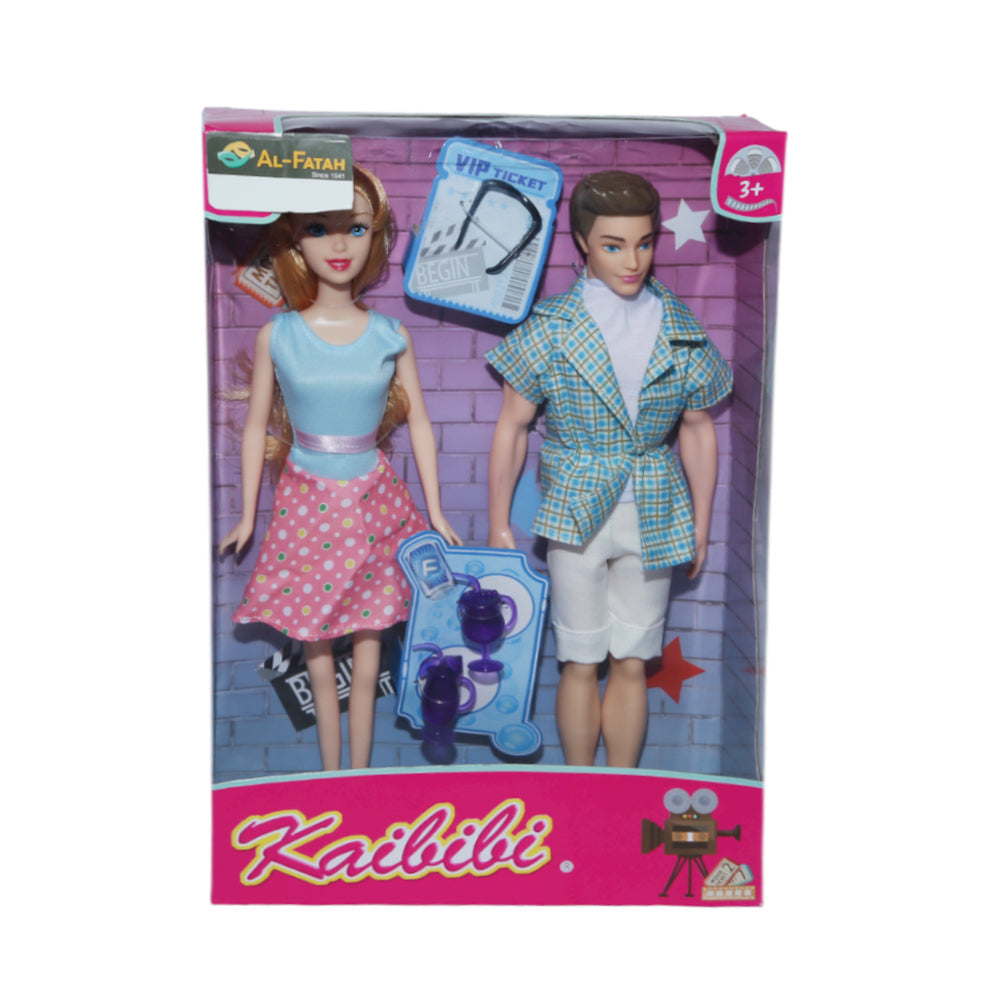Bld340 Couple Doll Set Ir (3+ Year)