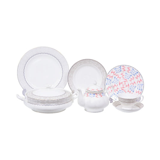 DINNER SET BONE CHINA 85PC YS004ET