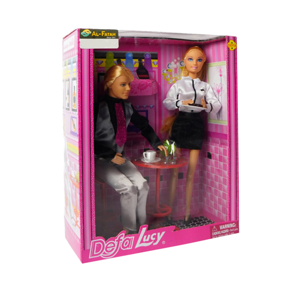8229 DEFA LUCY DOLL SET 2PC A.I