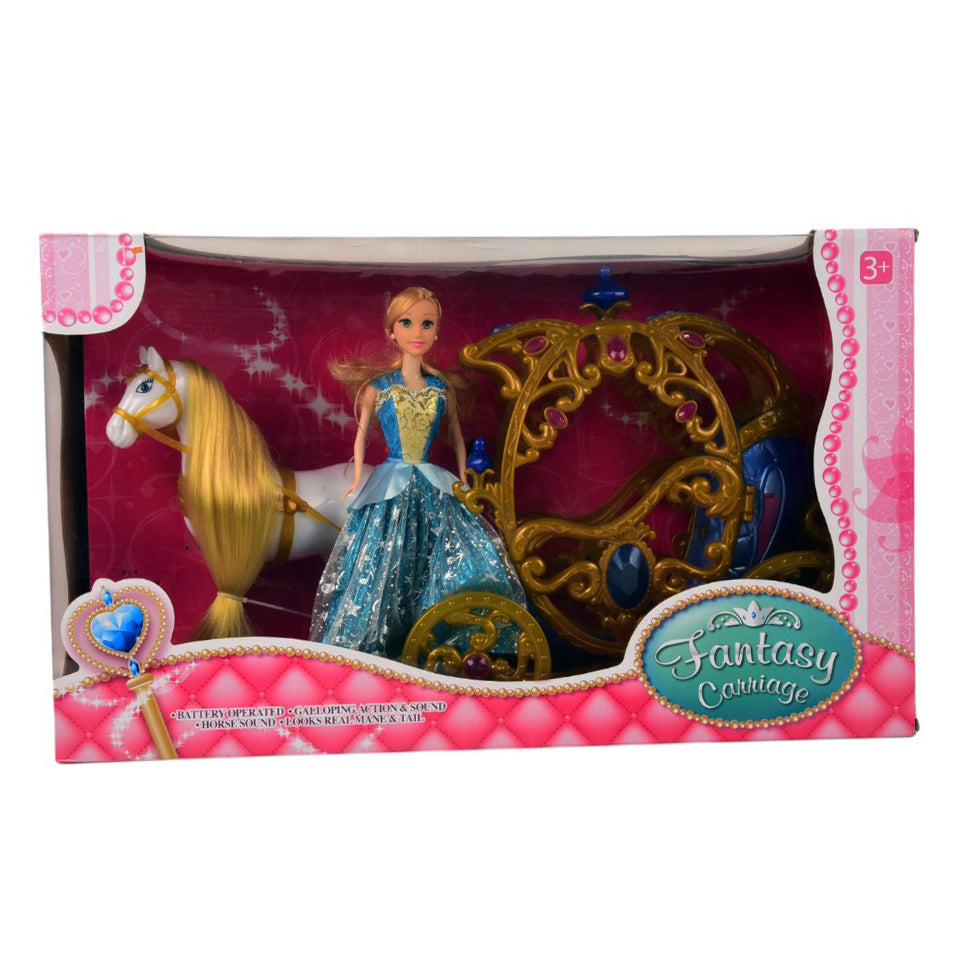 245A FANTASY DOLL WITH CARRIAGE D