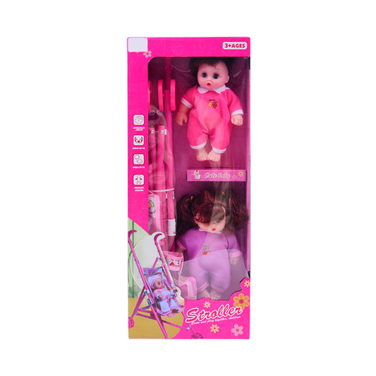 686-205 10 INCH DOLL W-STROLLER