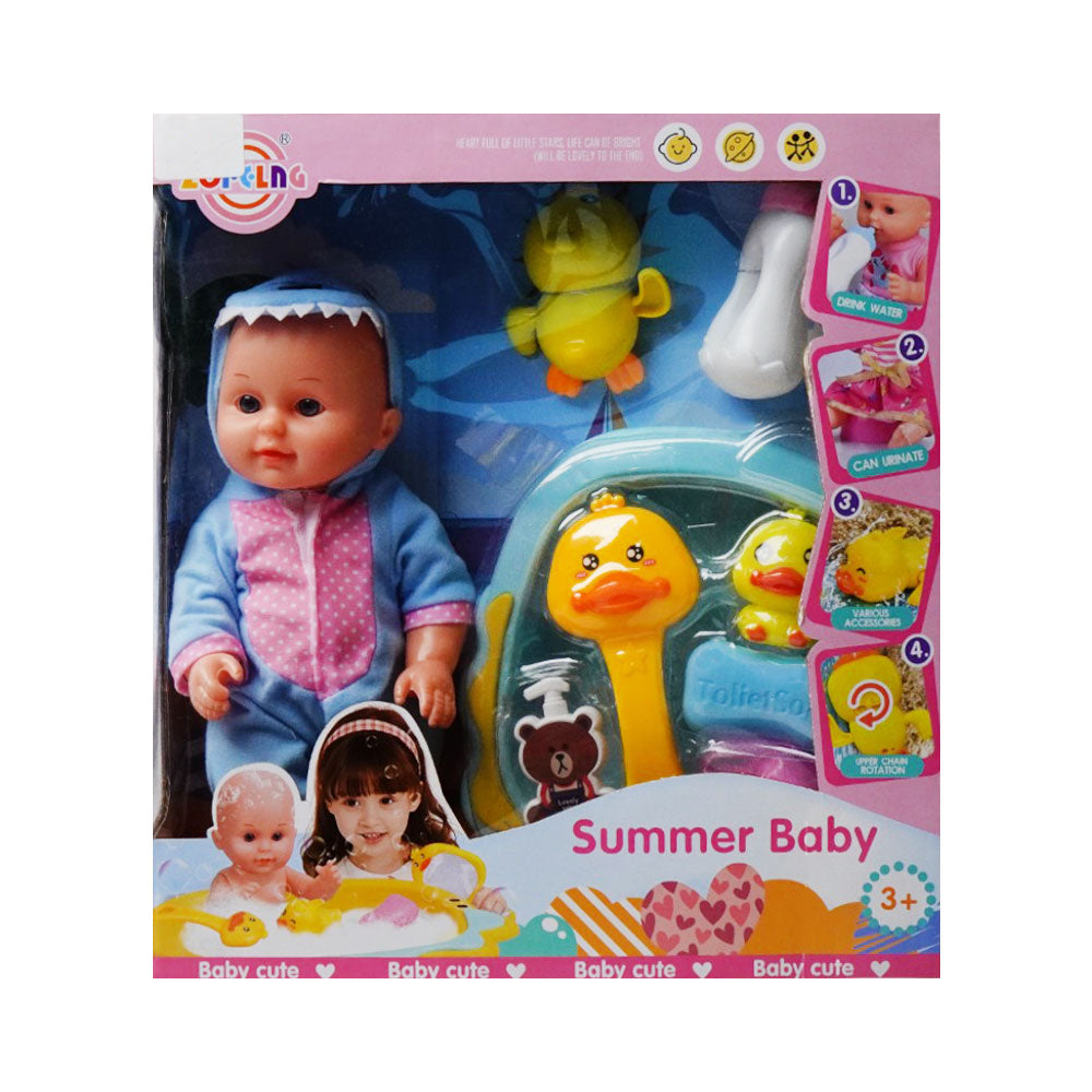 L008-14 12 INCH SUMMER BABY DOLL
