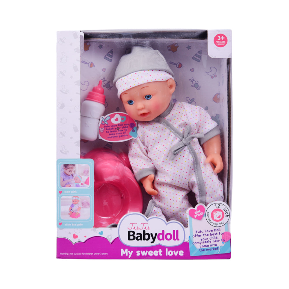 6812D JUJU BABY DOLL 12INCH