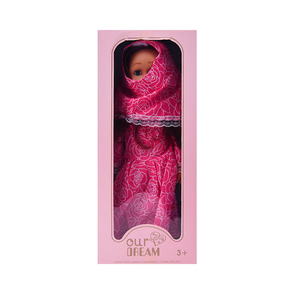 8938A 18 INCH VINYL DOLL 3ASST