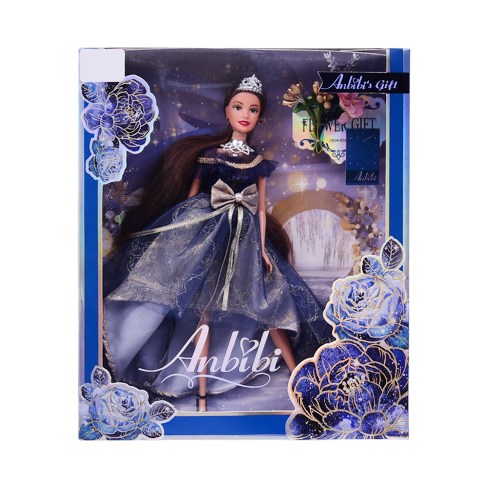 WX213-6 ANBIBI FAIRY DOLL SILVER 11.5INCH