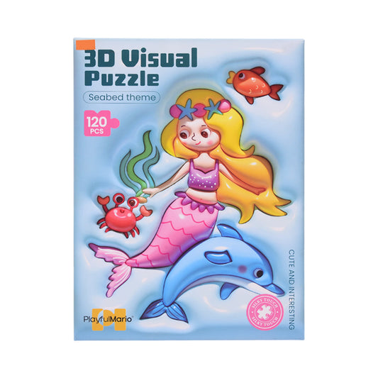 88977 3D VISUAL PUZZLE 120PC IR