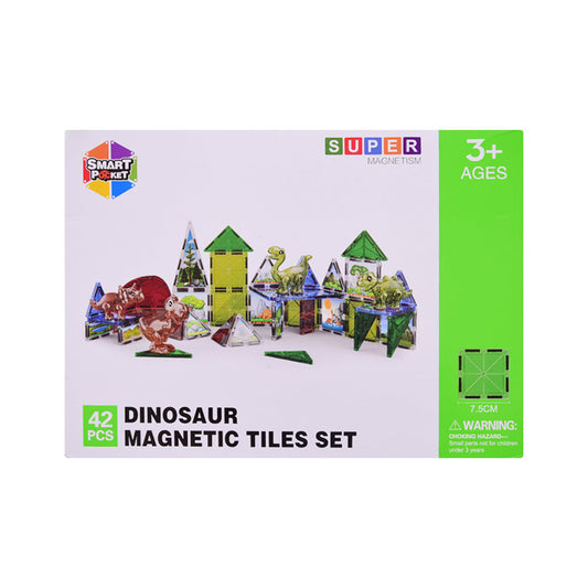 S-2003 SUPER MAGNETISM SINOSAUR TILES SET 42PC IR