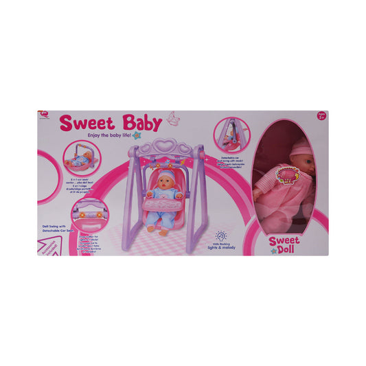 25900DA SWEET BABY DOLL CRADDLE IR