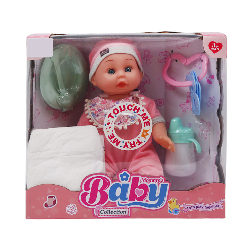 NEW255E BABY BOY DOLL 14INCH A.I