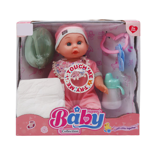 NEW255E BABY BOY DOLL 14INCH A.I