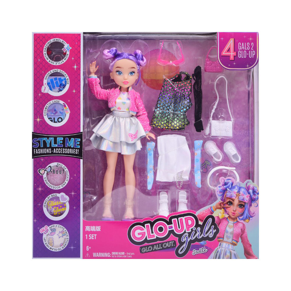 GP107-8-9 GLO-UP STYLE ME GIRL DOLL A.I