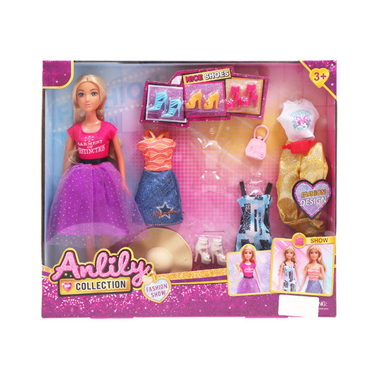 616086 ANLILY DOLL W-SHOES & DRESS A.I