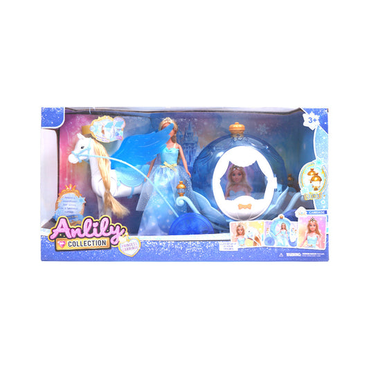 616881 ANLILY DOLL WITH CARRIAGE IR