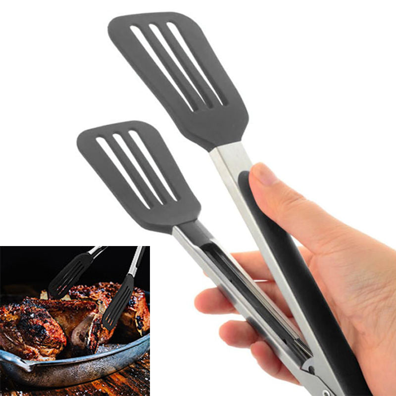 Spatula Tongs – Non Stick Cooking Tongs for BBQ & Kitchen