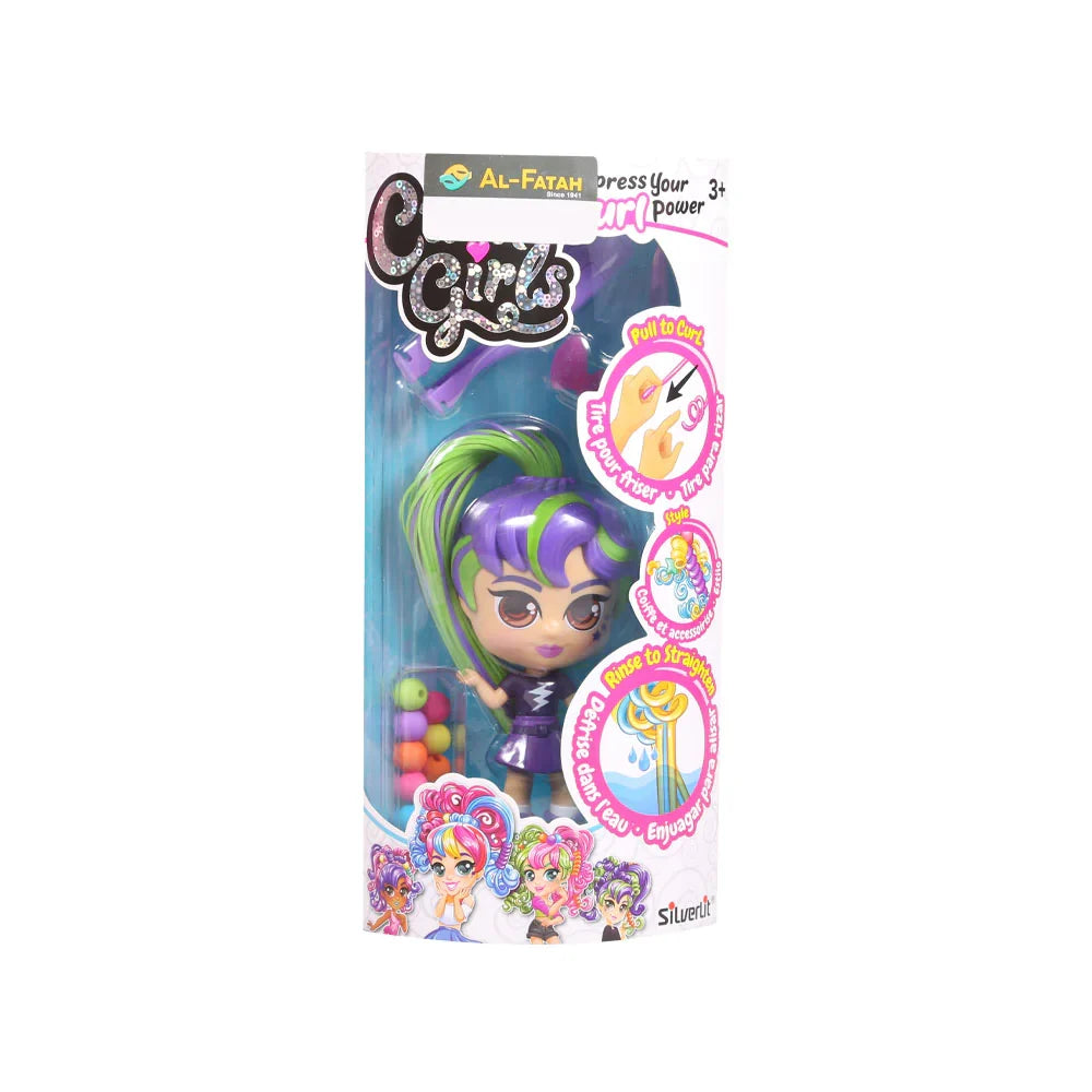 82082 Silverlit Doll Curli Girl Asst (3+ Year) D
