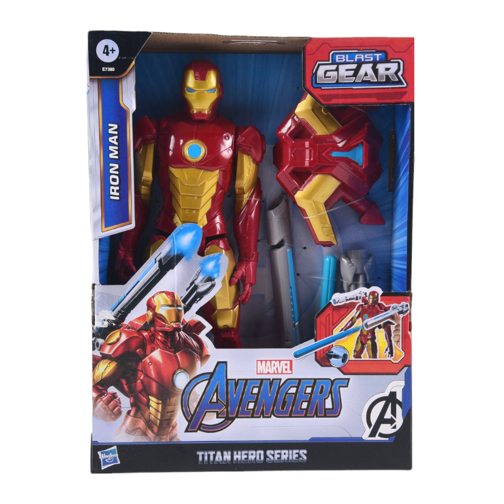 E7380 AVENGER IRON MAN FIGURE W ACC 4PC (4+ YEAR) H.B