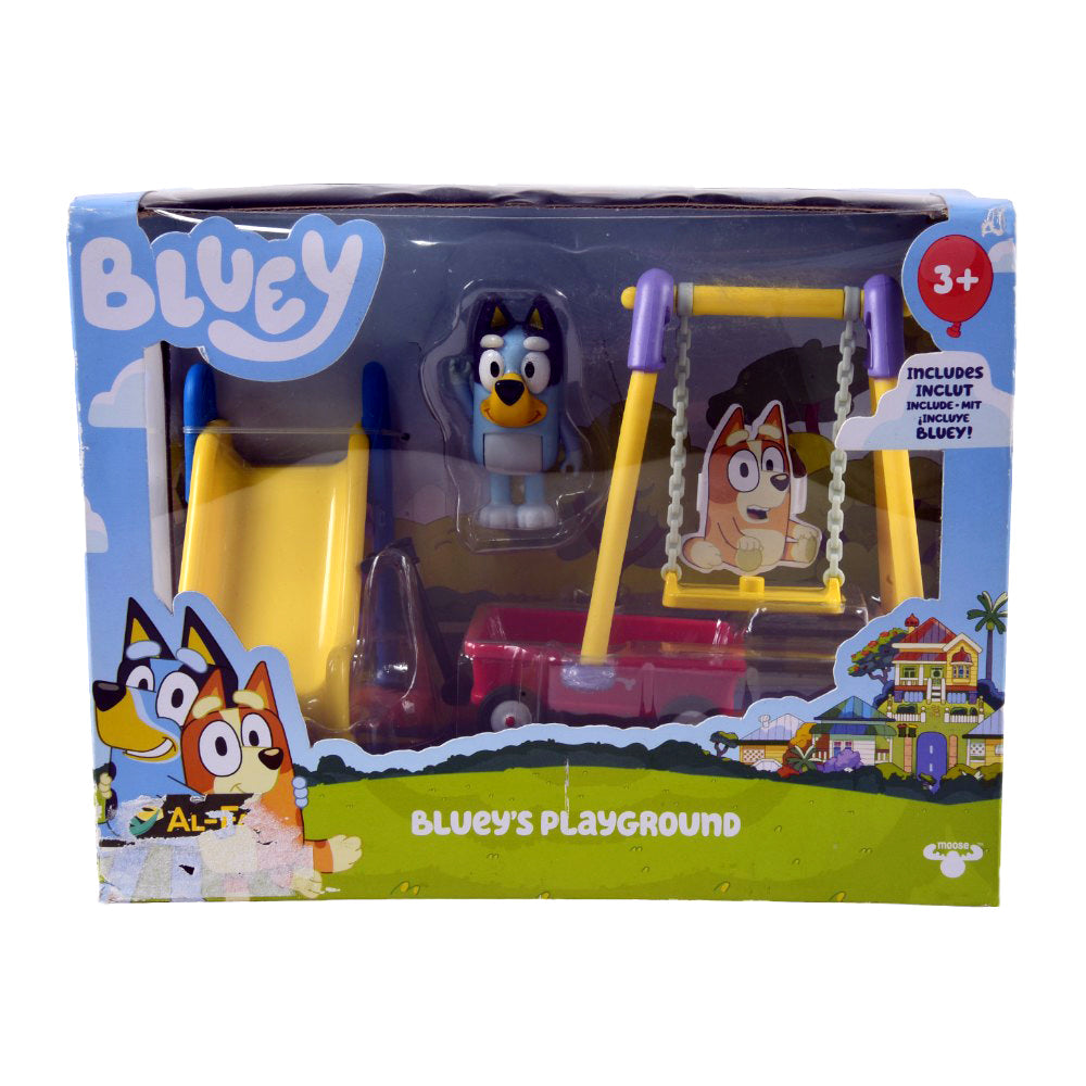 13016 BLUEYS PLAYGROUND FIGURE SWING & SLIDE D