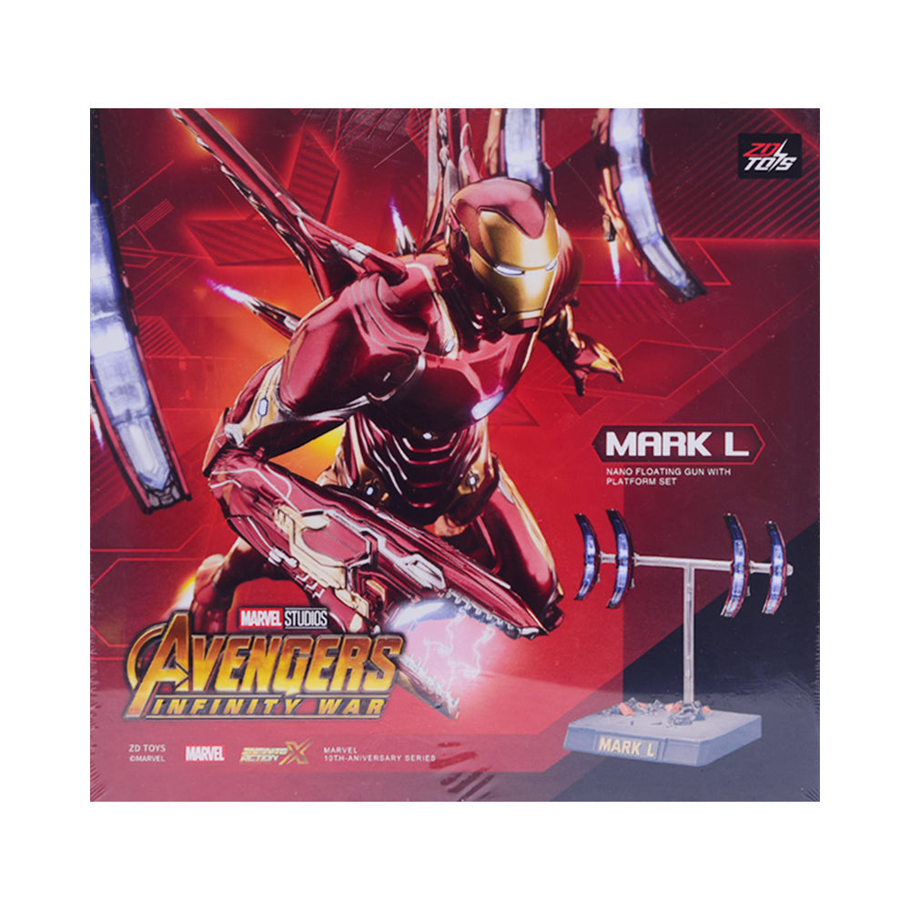 1909-50 IRON MAN MOVIE SCENE FIGURE SET MK85 A.I