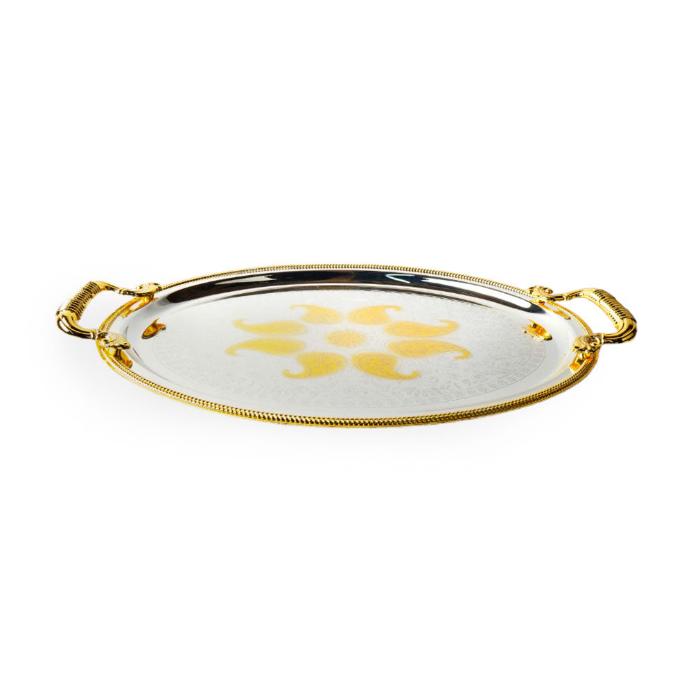 TRAY SET 3PC STEEL MORE & MORE 1362G