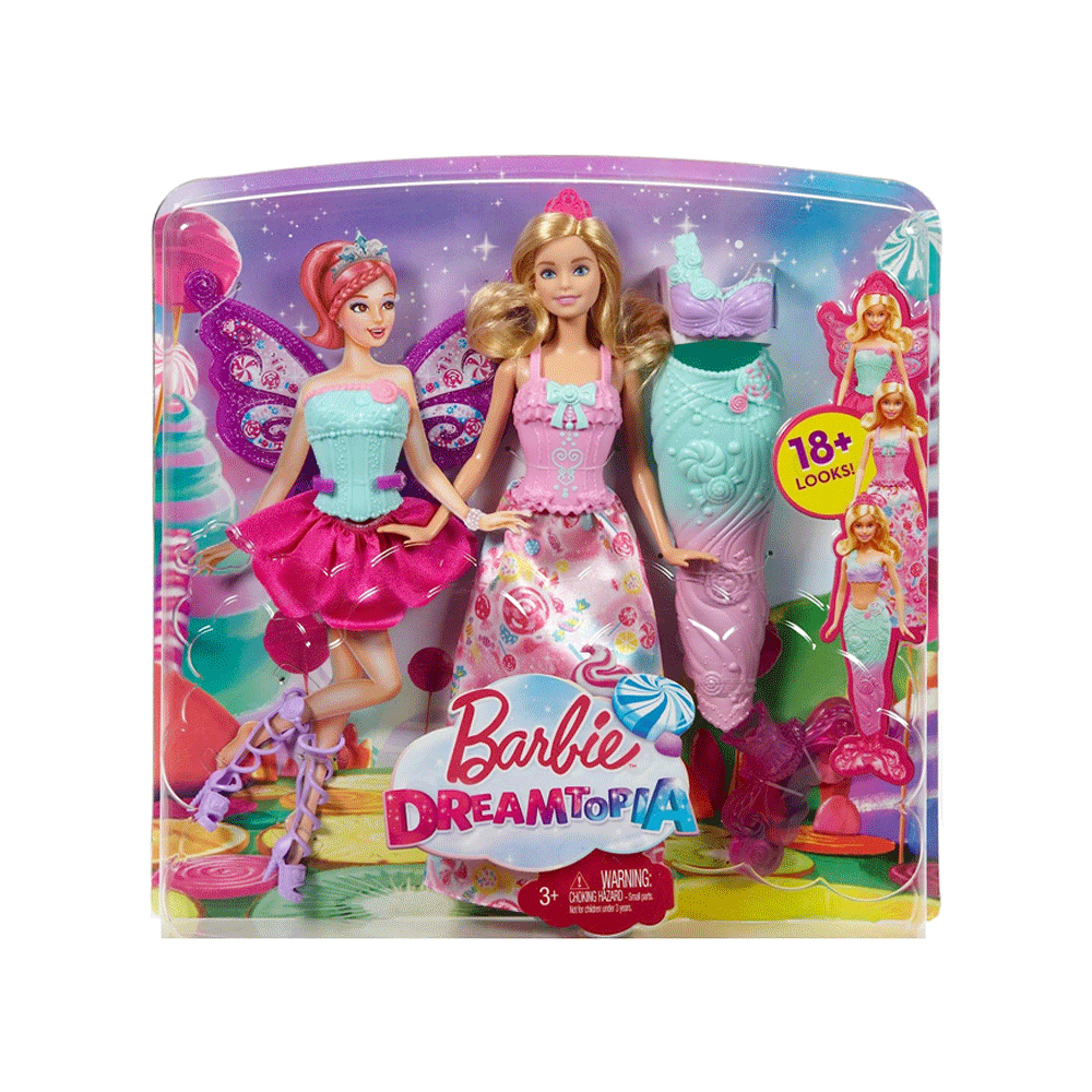 DHC39 BARBIE DOLL FAIRYTALE DRESS UP BASIC